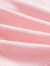 MOD Solid Ruched Bust Crop Tee